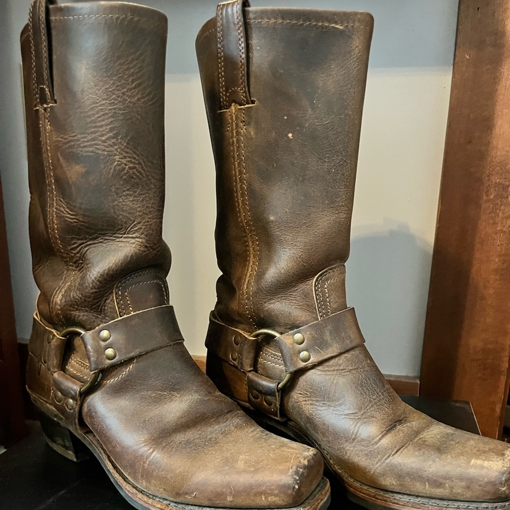 Frye Harness Boots